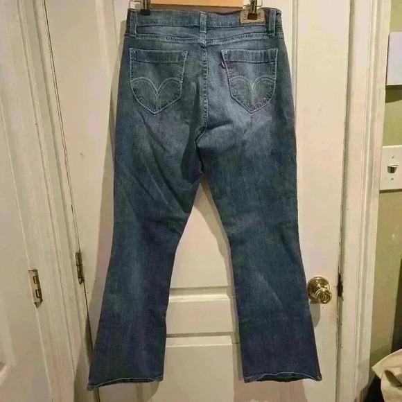 P7419Levis 529 curvy bootcut medium wash size 30in - Picture 4 of 7